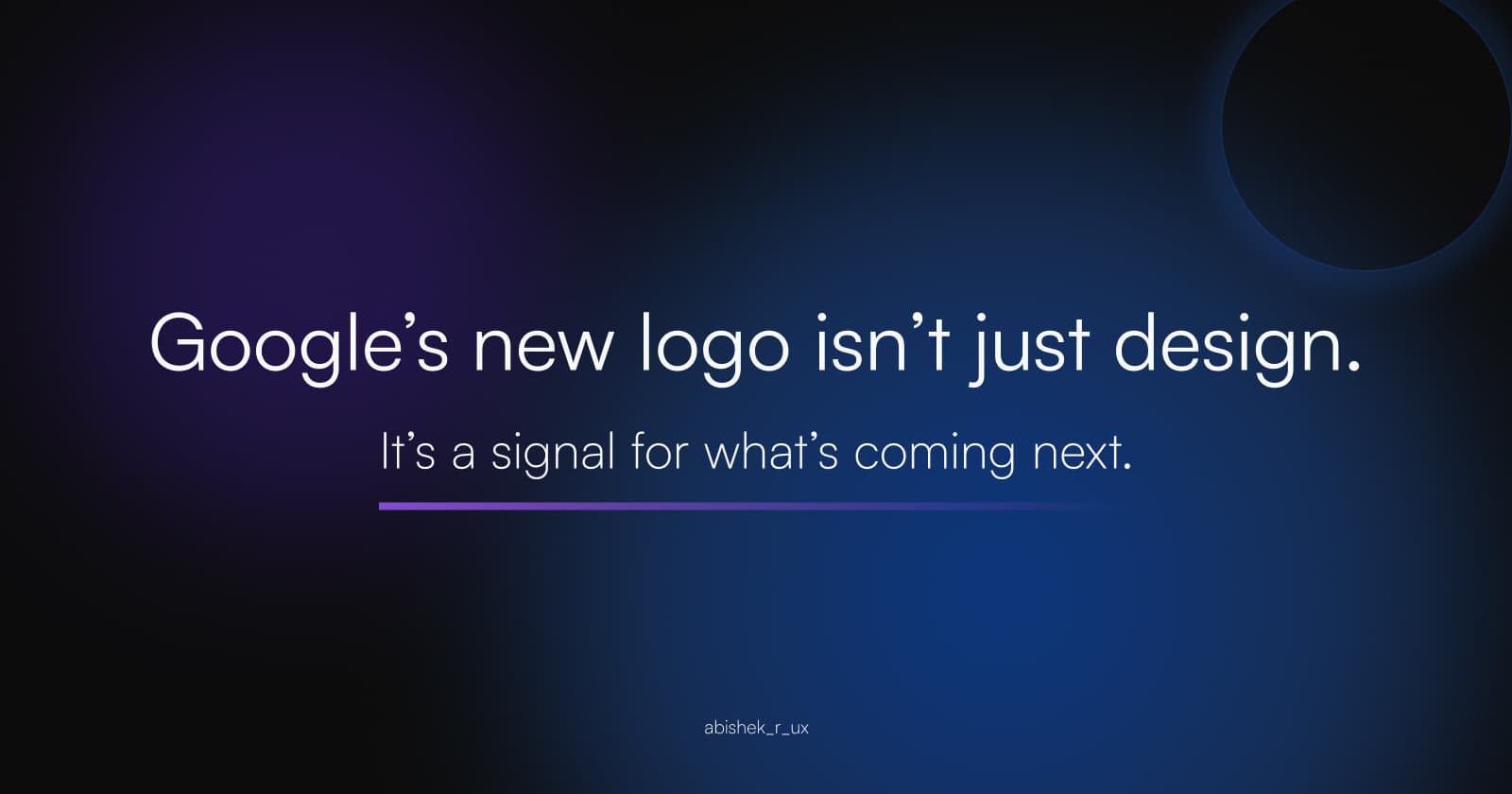 Understanding Google's Gradient Logo: A UX Perspective